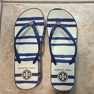 Tory Burch platform flip flops